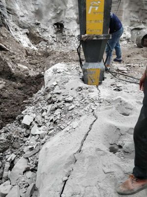 邯鄲地基石材開采劈裂機